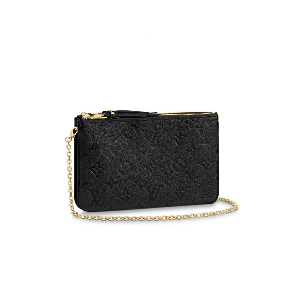 DOUBLE ZIP POCHETTE