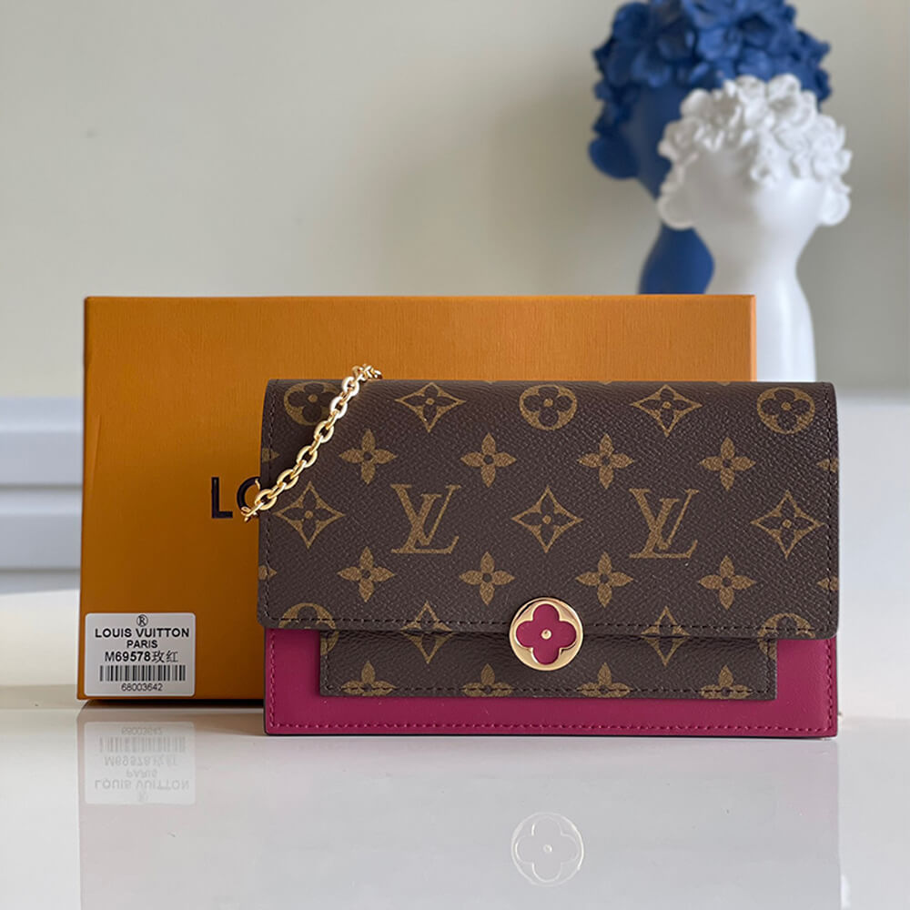 Louis Vuitton FLORE CHAIN WALLET