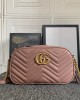 GG Marmont small matelasse shoulder bag