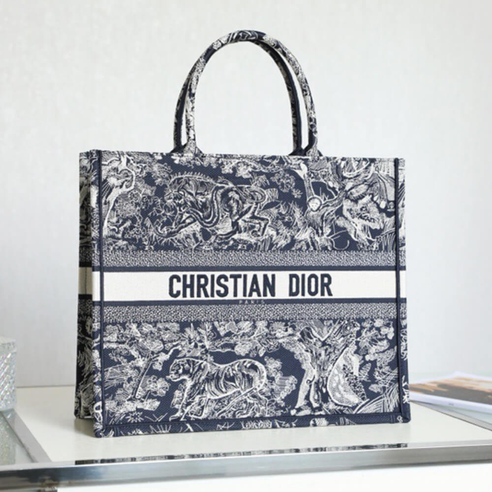 LARGE DIOR BOOK TOTE