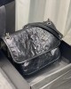 SAINT LAURENT NIKI MEDIUM IN CRINKLED VINTAGE LEATHER