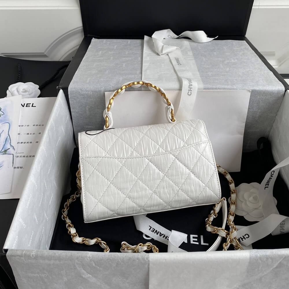 CHANEL Mini Flap Bag with Top Handle