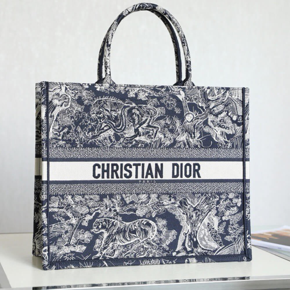 LARGE DIOR BOOK TOTE