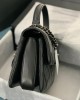 CHANEL FLAP BAG WITH TOP HANDLE