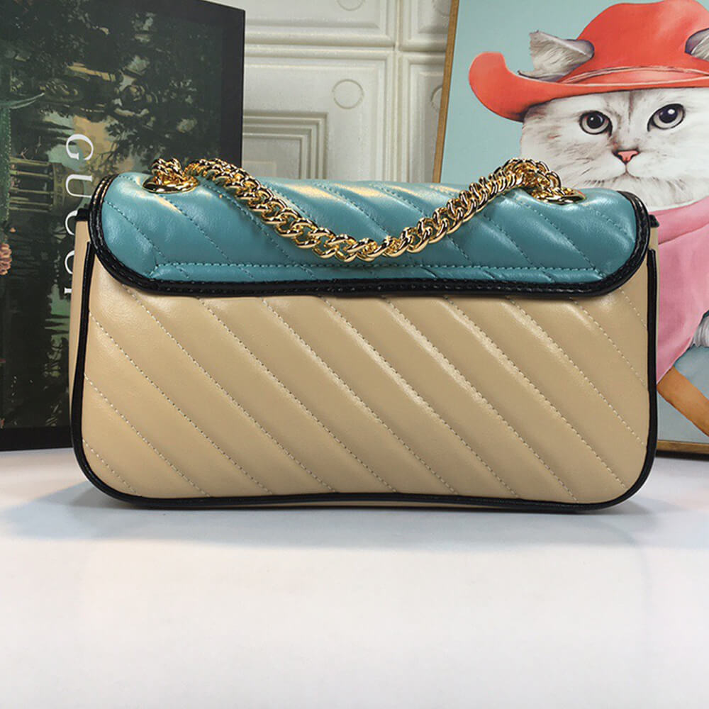 GG Marmont small matelasse shoulder bag