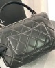 CHANEL FLAP BAG WITH TOP HANDLE