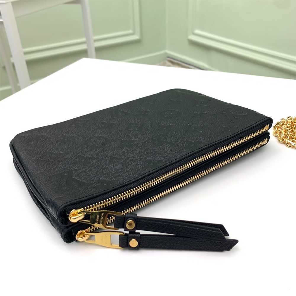 DOUBLE ZIP POCHETTE