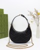 GG Marmont half-moon-shaped mini bag