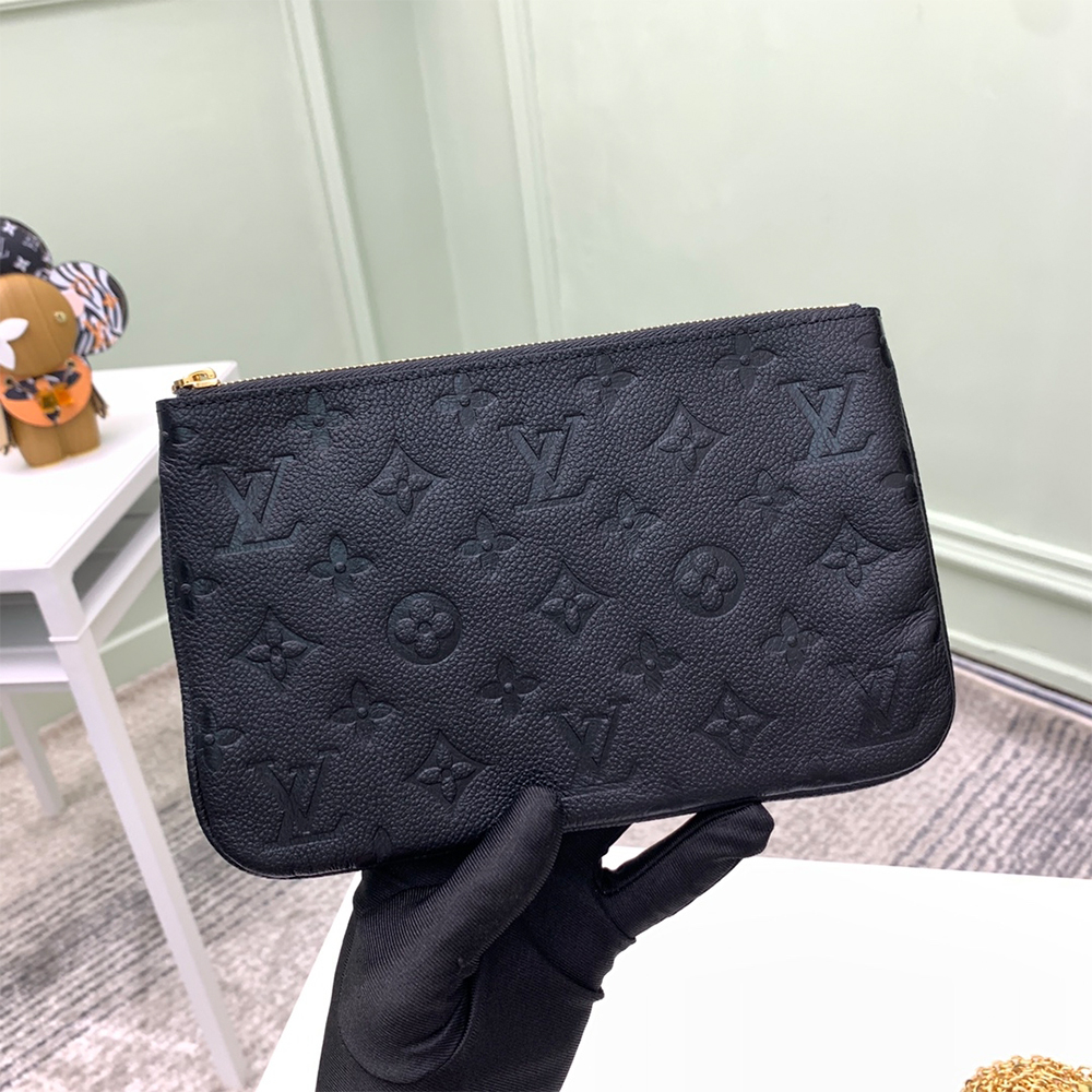 DOUBLE ZIP POCHETTE