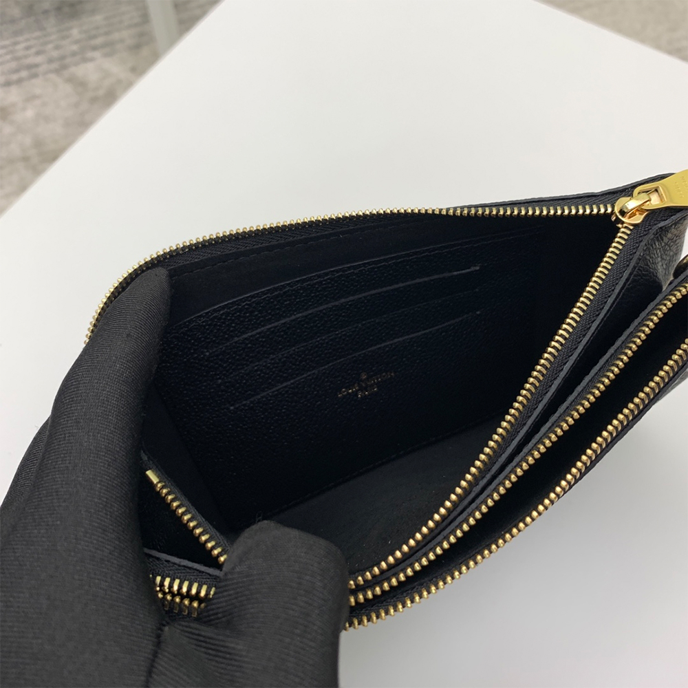 DOUBLE ZIP POCHETTE