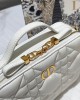 DIOR CARO BOX BAG WITH CHAIN