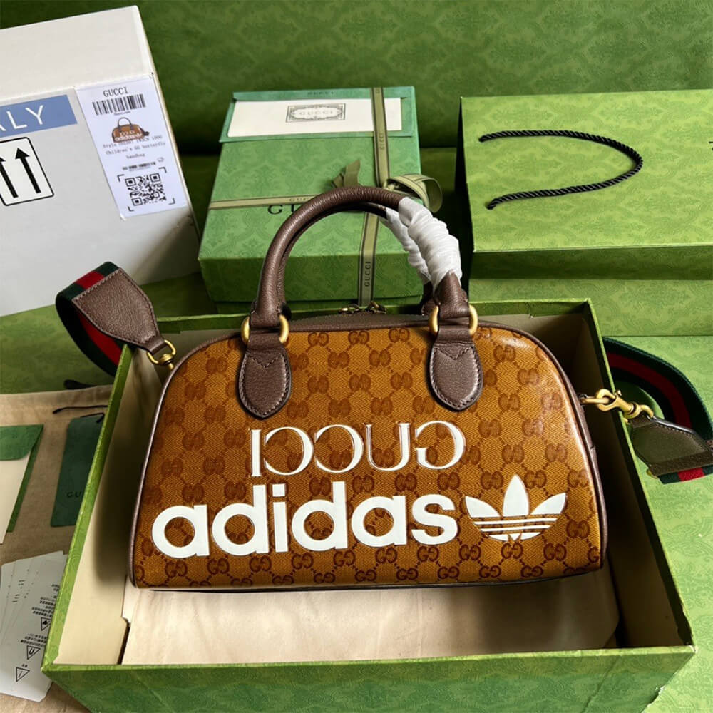 adidas x Gucci mini duffle bag