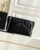 PUFFER SMALL CHAIN BAG IN QUILTED LAMBSKIN