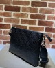 GG embossed medium messenger bag