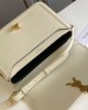 SOLFERINO MEDIUM SATCHEL IN BOX SAINT LAURENT LEATHER