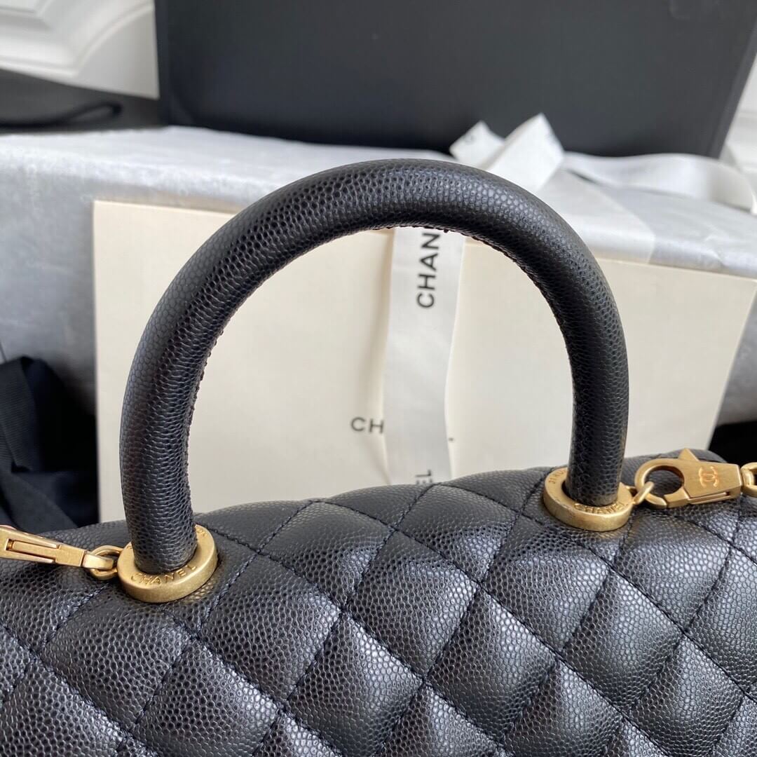 CHANEL Coco Handle Bag Small