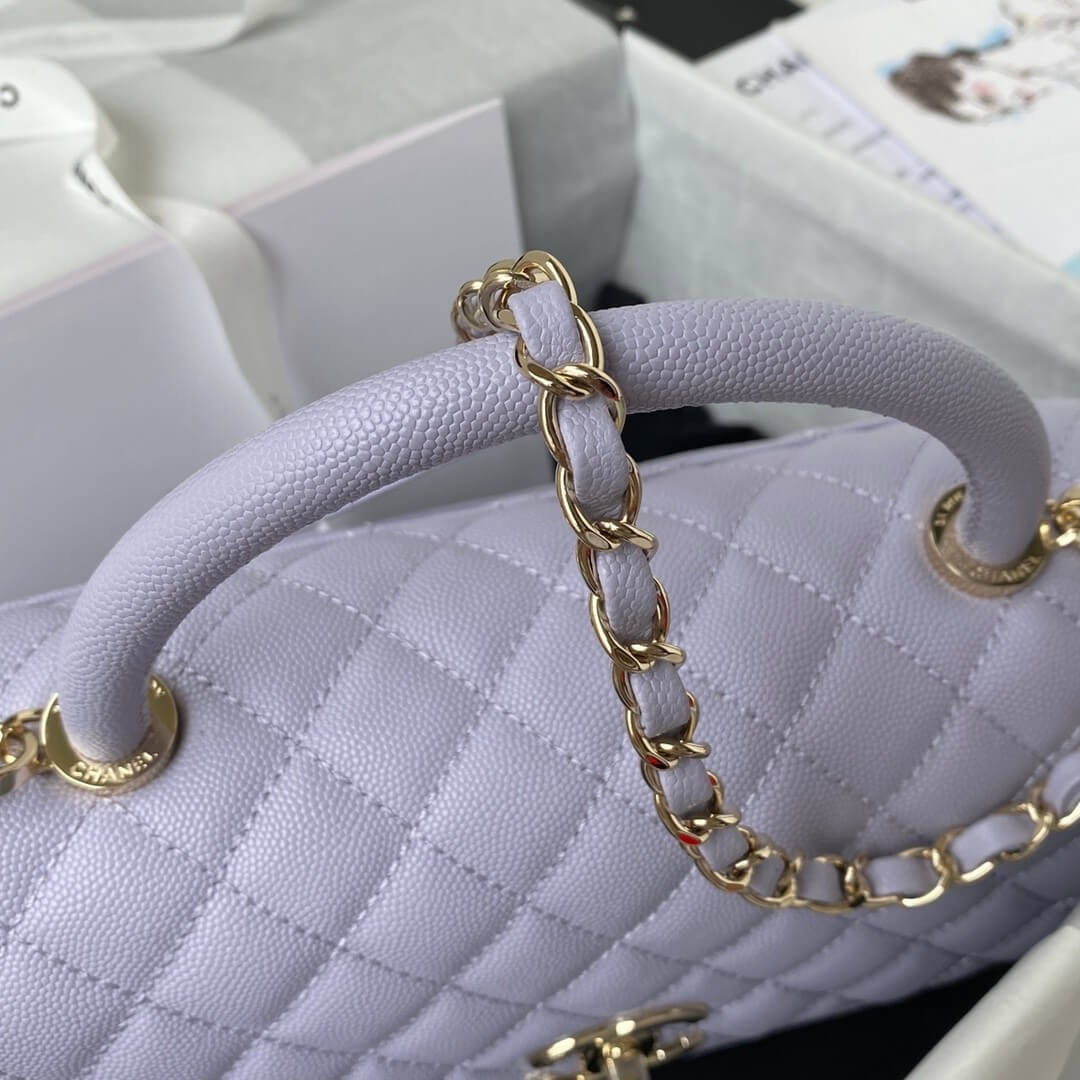 CHANEL Coco Handle Bag Small