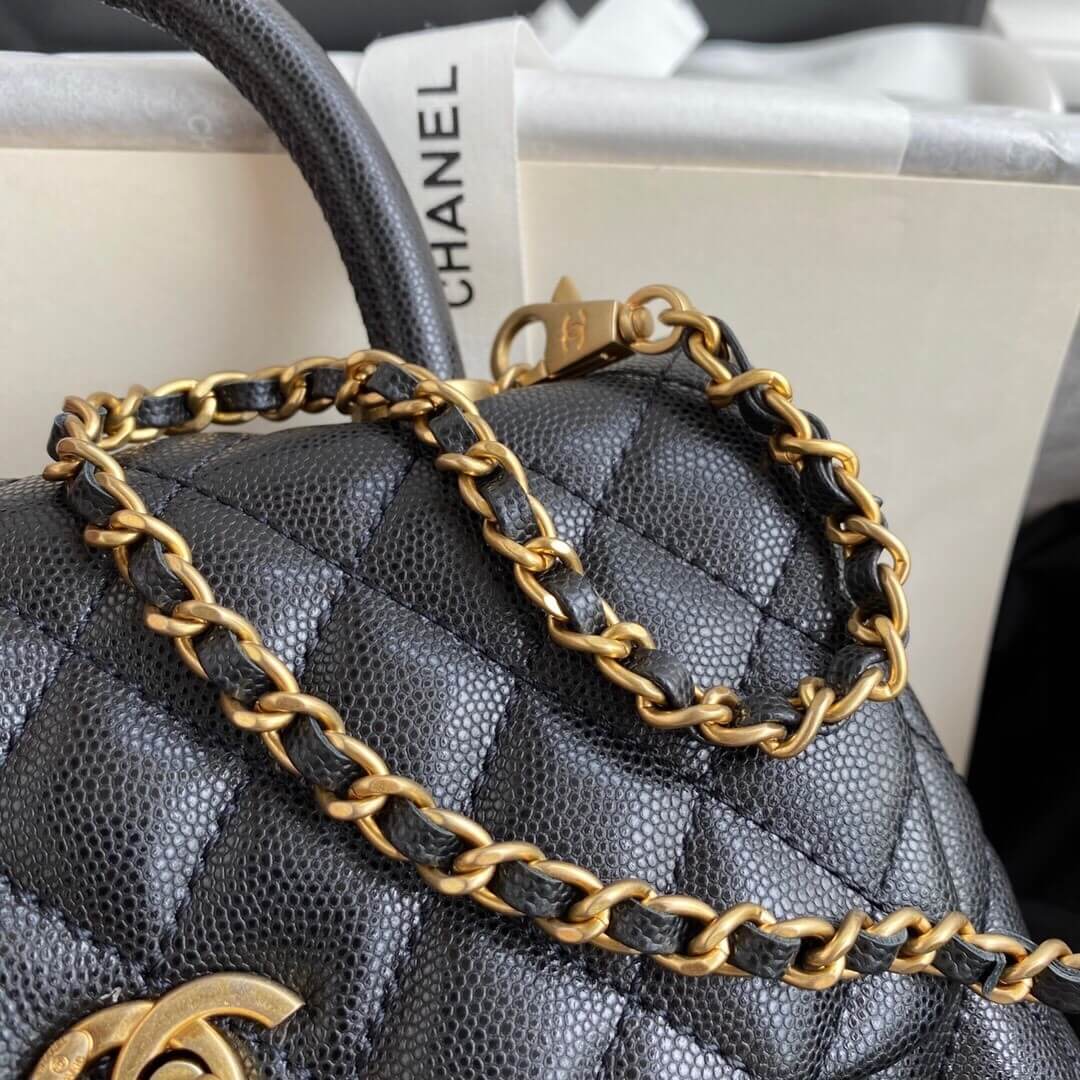 CHANEL Coco Handle Bag Small