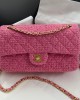 Chanel Tweed Medium Classic Flap Bag