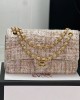 Chanel Tweed Medium Classic Flap Ba