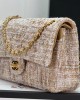 Chanel Tweed Medium Classic Flap Ba