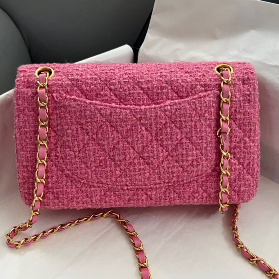 Chanel Tweed Medium Classic Flap Bag