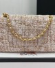 Chanel Tweed Medium Classic Flap Ba