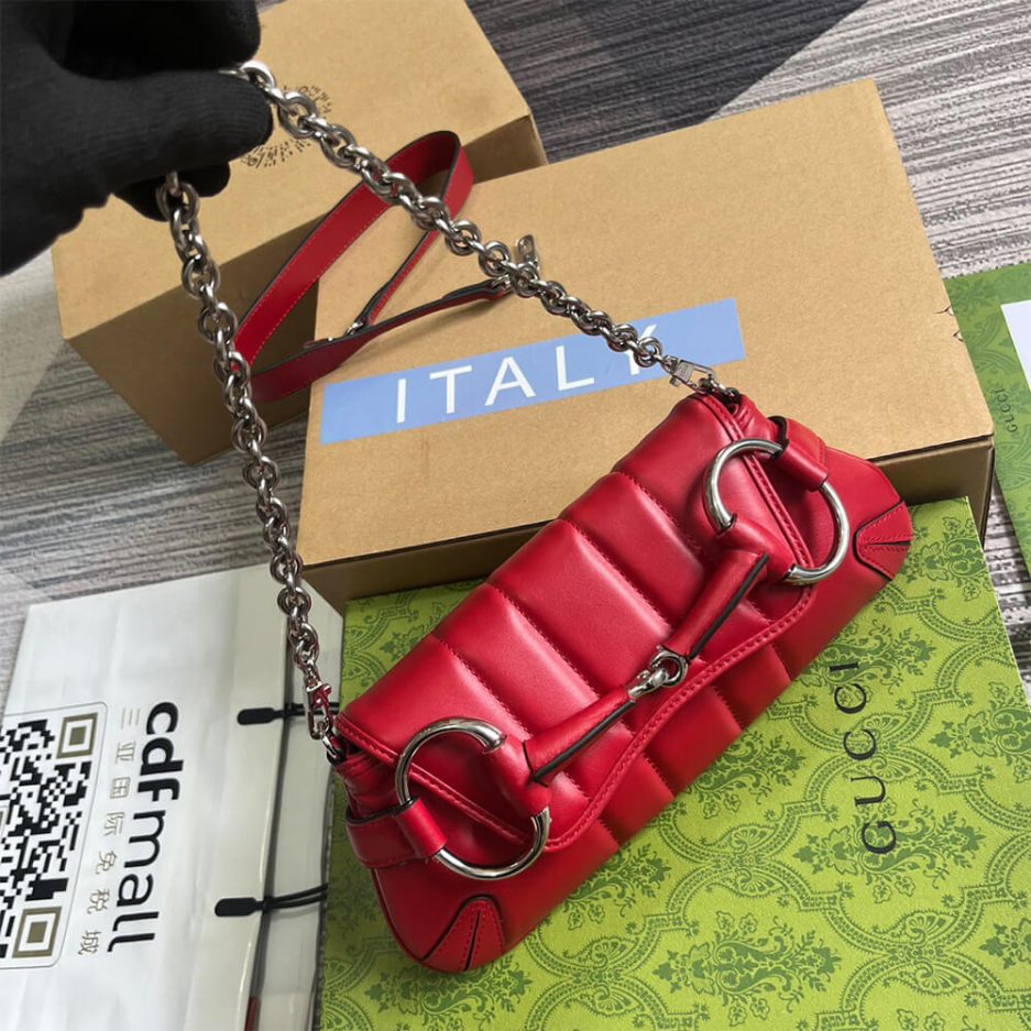 GUCCI HORSEBIT CHAIN SMALL SHOULDER BAG