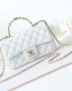 CHANEL Mini Flap With Top Handle