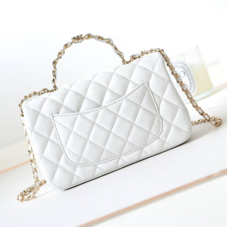 CHANEL Mini Flap With Top Handle