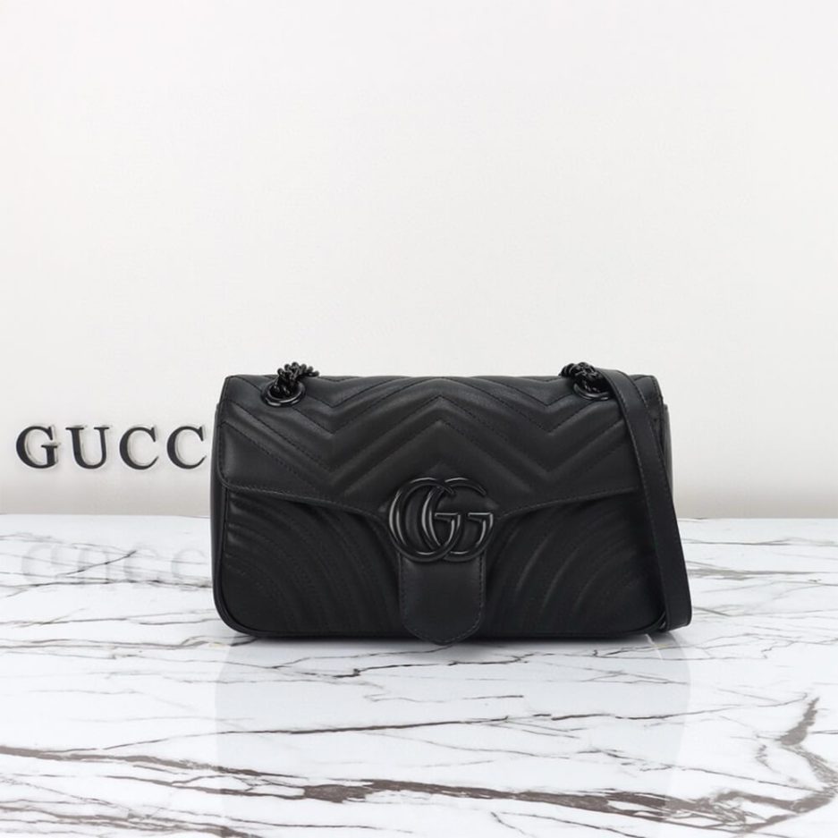 GG Marmont small matelasse shoulder bag