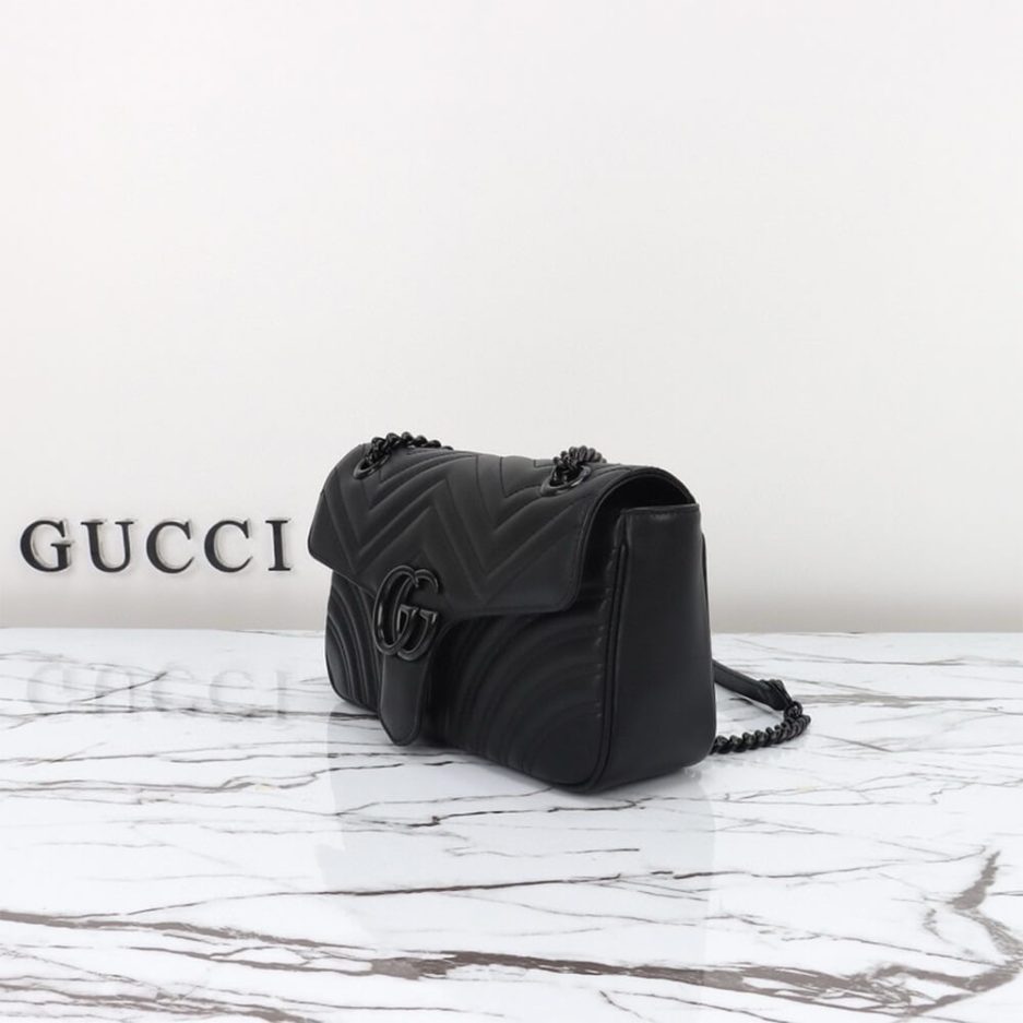 GG Marmont small matelasse shoulder bag