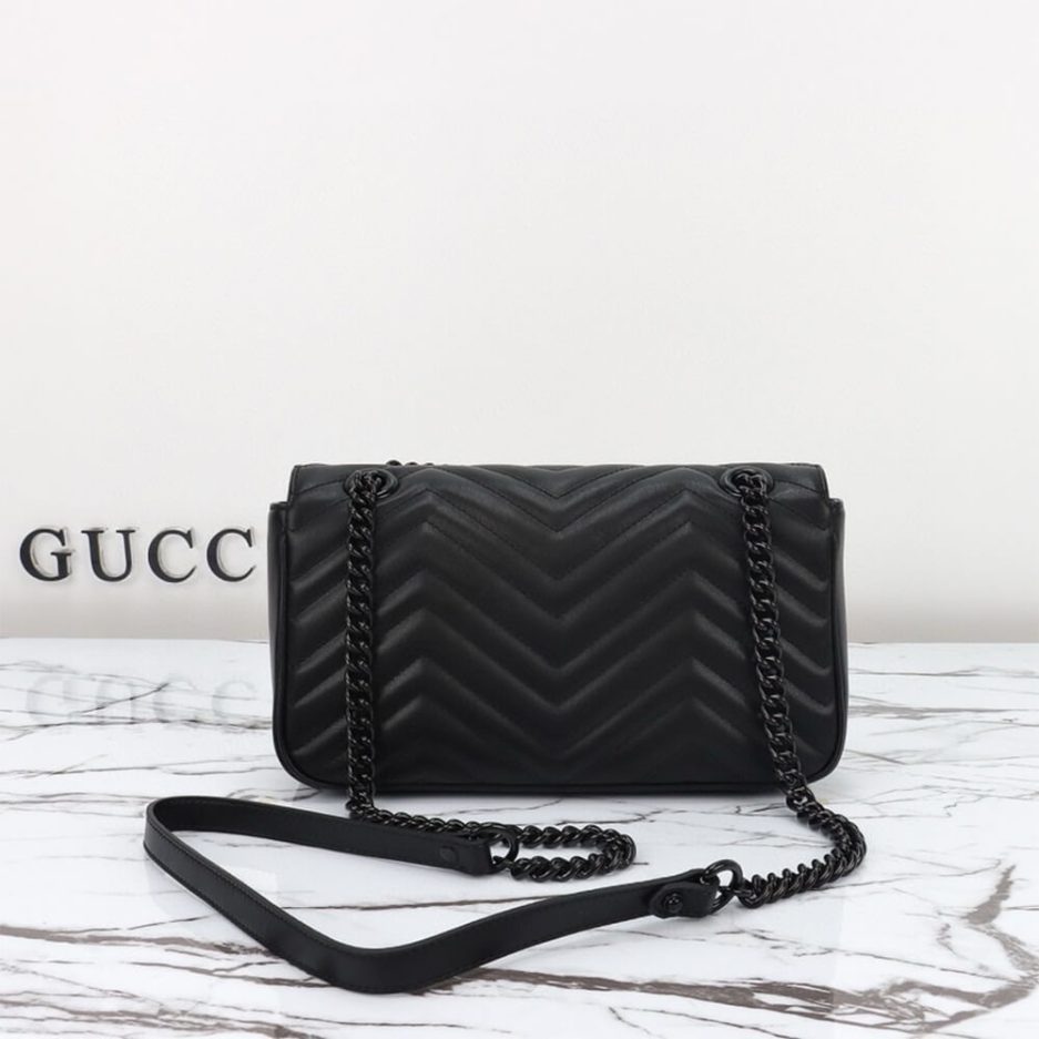 GG Marmont small matelasse shoulder bag