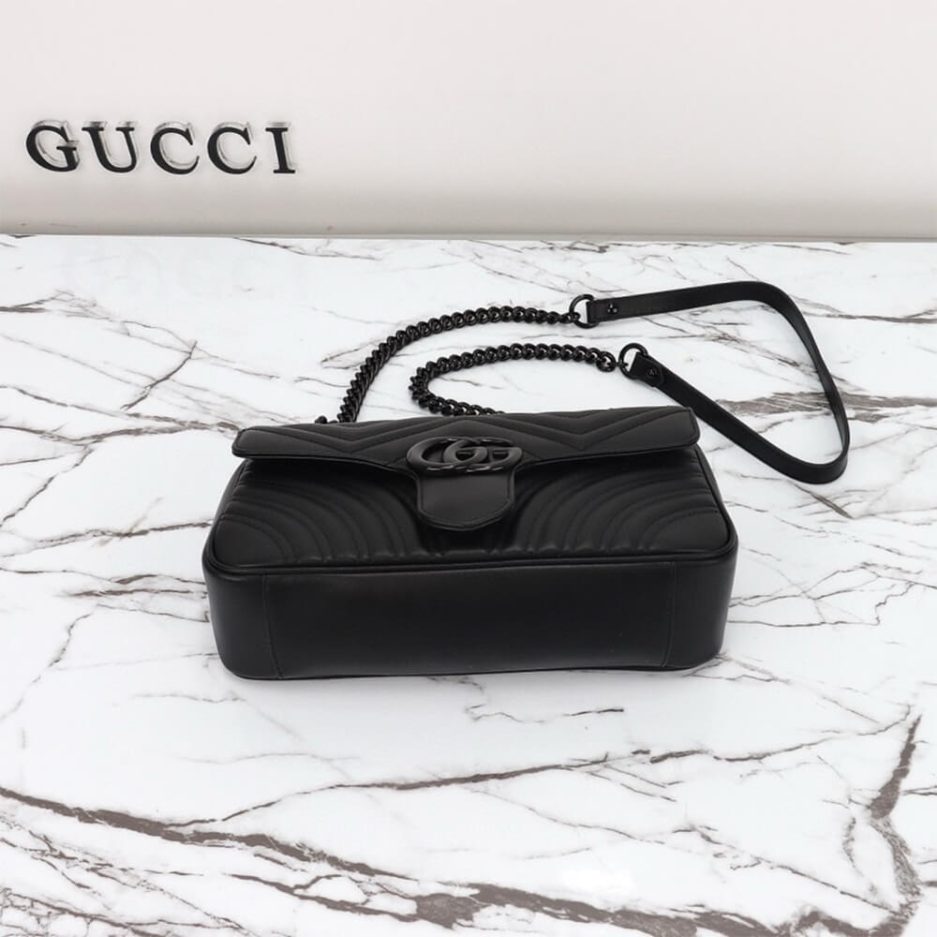 GG Marmont small matelasse shoulder bag